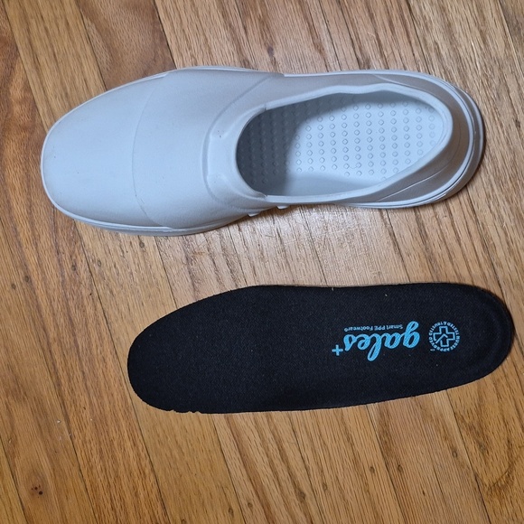 Gales Frontline Ultra Comfort Slip On Clogs Nursing Shoes in White Sz 8.5W/6.5 M - Picture 6 of 11